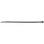 8" x 3/16" Black 554 Series Cable Tie | SIO55408