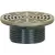 4" Round PVC Nickel Bronze 832 Series Adjustable Finish Fixture | SIO8324HNR