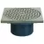 4" MIP ABS 852 Series On-Grade Adjustable Cleanout | SIO8524LNR