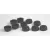 3/8" Polypropylene Black Paintable Hex Cap | AHC38B