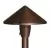 Alliance Lighting Hat, Aged Brass For Bi-Pin G4 Area Lights | AOLAL300