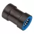 3/4" Push Blue ABS/Stainless Steel and EPDM Seal Coupling | BLK37376