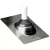 3" 14-1/2" x 10-3/4" x 2" Galvanized Steel For 3" Vent Pipe GB 3 Series Standard Roof Flashing | IPSGB3