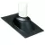 1-1/4 to 3" Black Plastic For 1-1/4" 1-1/2" 2" or 3" Vent Pipe HB31 Series Adjustable 3-N-1 Multi-Size Roof Flashing | IPSHB31