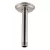 1/2-14 NPT 6" Brushed Nickel Brass For Pfirst Series Showerhead Shower Arm and Flange | PPF01506CK
