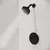 3-7/32" x 4-5/32" Metal Tuscan Bronze 1-Handle Weller Series Shower Only Trim Kit | PPFLG897WRY