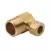 3/8" x 1/2" Compression x MNPT Lead-Free Brass 90 Degrees 69 Series Reducing Elbow | BSS6968X