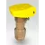 1" NPT Stainless Steel Red Brass QCV Series 1-Piece Standard Double Slot Quick Coupling Valve | BUKQCV101