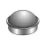 2-7/8" Die-Cast Aluminum Dome Cap | CDC278