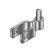 1-7/8" x 5/8" Gate Post Hinge | CPH17858