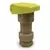Buckner Superior Quick Coupling Valve, NPT Stainless Steel Red Brass QCV Series 1-Pc Standard Single Slot | QCV100