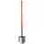 Forged Tempered Steel 48" Fiberglass Handle Caprock Shovel | CORSF80020