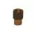 1/2" FPT x Male Post Solid Bronze Transition Adapter | CSLCBPTA2