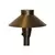 6-3/4" x 21" Aged Brass For Path/Area Lights Hat | CSLSAL150