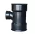 ADS Watertight Sweeping Tee, Bell-End HDPE Dual Wall Injection Molded N-12 Black, 8" x 8" x 6" | DFD0836WT
