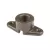 2.6" x 1.3" Flat White Die-Cast Aluminum For Standard Series Downlights 1/2" Threaded Mini Mount