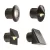 2 W 2700K/3900K/4500K/5200K Integrated LED Black Die-Cast Aluminum/Brass Petit Oeil Series with Spot Faceplate Zoning Wall Light | FXLPO1LEDSTFB