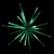 20" Green Steel Frame Low Voltage Combo A LED 3D Meteor Burst | HBL3D20MBRSTAGR