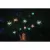 24" Pure White Green Metal Frame LED 3D Star Burst | HBL3D24STBPWGR