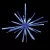 28" Blue Low Voltage Combo A LED 3D Meteor Burst | HBL3D28MBRSTABL