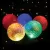 Red Blue Green Orange Yellow Faceted G50 Bulb | HBLBULEDG50MU