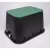 12" x 17" x 12" Rectangular Green Box Irrigation Control Valve with Green Lid Valve Box | DUB121