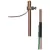 5/8" x 8' 10 AWG with Welded Insulated Conductor Copper Clad Ground Rod | ELEW5815