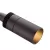 90 W 2700K/3900K/4500K/5200K Integrated LED Flat Black Die-Cast Aluminum 4" Straight Shroud Zoning/Dimming Down Light | FXLDEZD9LEDSSFB