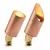 20 W GU5.3 2700K LED Copper/Brass LR Series 35 Degrees Beam 45 Degrees Angled Long Shroud Up Light | FXLLRLED20WFLLSC