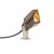 2 W 2700K/3900K/4500K/5200K Integrated LED Antique Bronze Die-Cast Aluminum/Brass PB Series Zoning Up Light | FXLPB1LEDAB