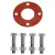 2" MJ 150 psi Styrene Butadiene Rubber Full Face For Cast Iron and Ductile Iron Valves Bolt and Gasket Set | GKRBP020