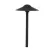 2 W Ceramic Bi-Pin G4 3000K LED Textured Black Aluminum Dome Path Light | HAL915028