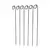 36" Metal For Decorate Pathways and Driveways with Light Strands such as C7/C9 Socket Strands and Rope Lighting Yard Stake | HBLAC36CRLQSTK