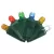 26' 6" Spacing Red Blue Green Orange Yellow Cool White Commercial Grade LED Balled Light Set | HBLLED5MMCV50RMU