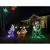 LED 37" x 32" Powder Coated Frame Multi-Colored Nativity Jesus | HBLLEDJESUS190