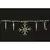 48" Warm White Metal Frame LED Ice Flurry Light Link | HBLLICEF70LEDWW