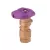 3/4" Female Threaded Red Brass/Stainless Steel 2-Piece Quick Coupling Valve | HTRHQ33DLRCR