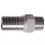 1-1/2" Insert x MNPT Stainless Steel Insert Adapter | INSMA015