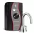 1-1/4 to 1-1/2" 6-1/4" Chrome Stainless Steel Instant Hot Water Dispenser System Faucet | ISEHHOT100CSS