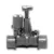 1" Slip PVC 10 - 150 psi 310 Series Straight Electric Flow Valve | HIT310055