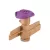 1" Female Threaded Red Brass/Stainless Steel 2-Piece Quick Coupling Valve | HTRHQ44LRCAWR