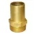 2" x 2" Insert x MIP Hex Lead-Free Yellow Brass Adapter | INZMA020LF
