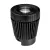 50 W Bi-Pin MR-16 Halogen Black Thermoplastic Composite Resin In-Ground Mini Well Light | KIC15190BK