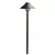 6 W 3000K Integrated LED Textured Architectural Bronze Aluminum Landscape Series Short Stepped Dome Path Light | KIC15821AZT30