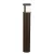 3.57 W 2800K Integrated LED Textured Architectural Bronze Aluminum T-Style Bollard Light | KIC16131AZT28