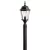 150 W E26 Medium Incandescent Tannery Bronze Aluminum Outdoor Post Light | KIC9956TZ