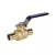 1-1/4" PEX DZR Lead-Free Forged Brass T-2006NL Series Ball Valve | LEG101588NL
