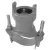 6" IPS x 2" Bell End Ductile Iron Boss and Stainless Steel Single Strap RSLS Series Lateral Saddle | LEMRSLS600