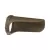 3.25" x 6" Textured Architectural Bronze Polycarbonate For 12 V Landscape Lights Snap-On Landscape Cowl