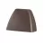 0.86 W 2700K Integrated LED Textured Architectural Bronze Aluminum 4-Corners Deck Light | KIC16111AZT27